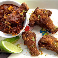 Choco-Chili Chicken Wings