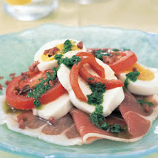 Antipasto Salad with Basil Dressing