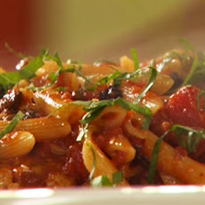 Puttanesca with Tuna Polpette and Penne