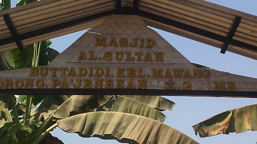 Gerbang Masjid Al-sultan Kel. Bawang Kec. Somba Opu Kab. Gowa