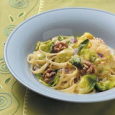 Fettuccine with Brussels Sprouts