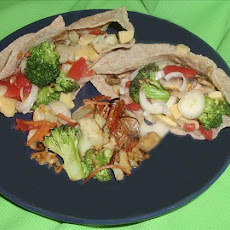 Summer Time Veggie Pita Melt