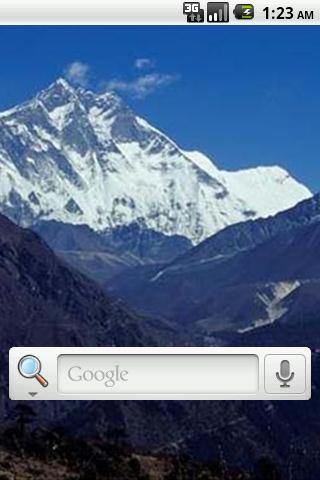 【免費個人化App】Mt. Everest Live Wallpaper-APP點子