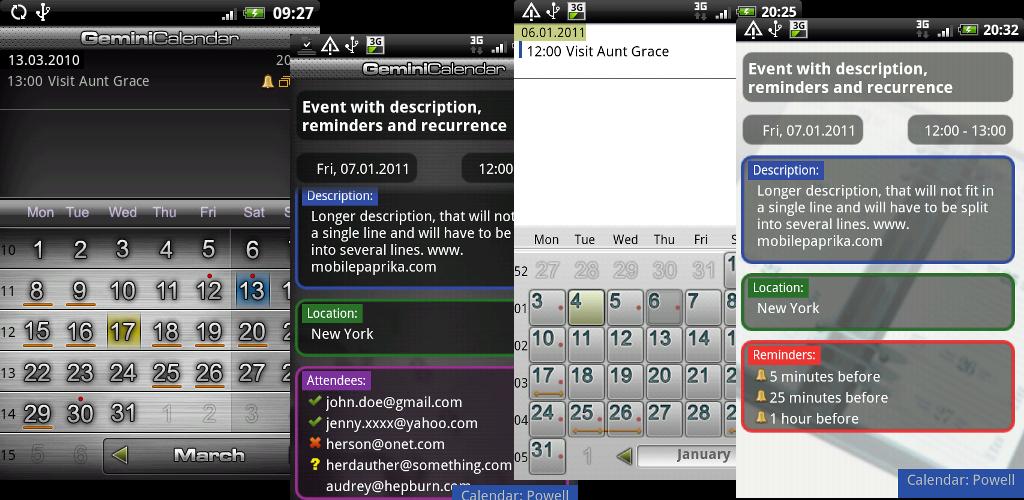 Как вернуть календарь на рабочий стол андроид Gemini Calendar Unlock Key - Versi Terbaru Untuk Android - Unduh Apk