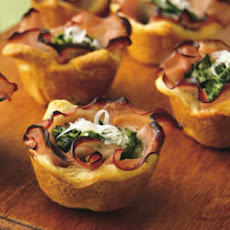 Ham Florentine Mini-Cups