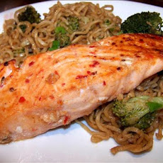 Sweet Sambal Salmon Fillets