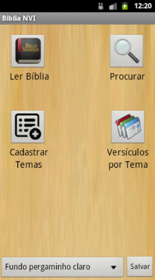 Android application Bíblia Viva Offline screenshort