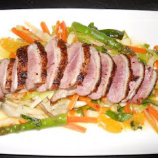 Warm Duck and Orange Salad