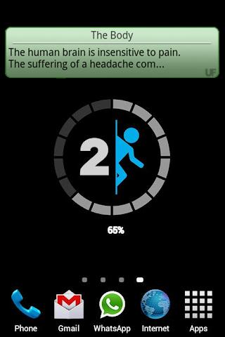 Useless Facts Widget