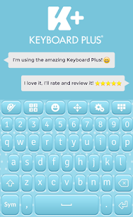 How to get Baby Blue Keyboard Theme 2.0 apk for android