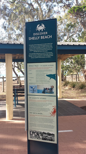 Discover Shelly Beach Information Sign