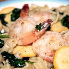 Chinese Pasta Salad with Shellfish