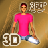 Yoga Fitness 3D mobile app icon