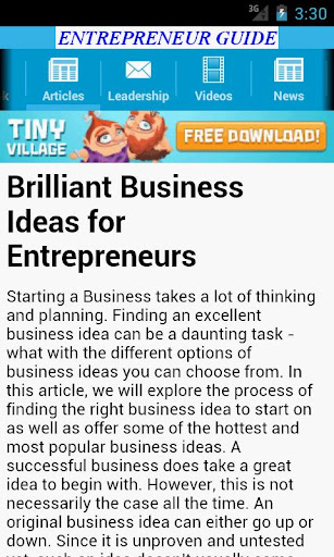 Entrepreneur Guide