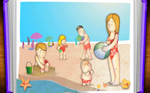 【免費教育App】Un día en la playa-APP點子