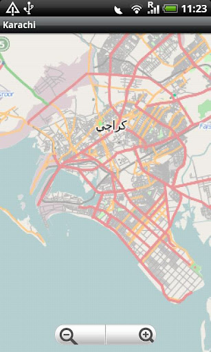 Karachi Street Map