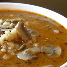 Mushroom Barley Soup