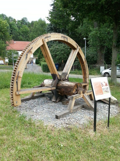 Kammrad der Mühle Wöllnitz