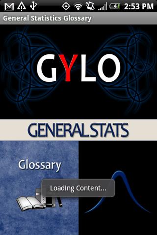 General Statistics Glossary