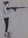 Mural Strzelanie Z Broni