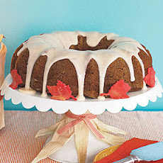 Maple-Glazed Pumpkin Spice Cake