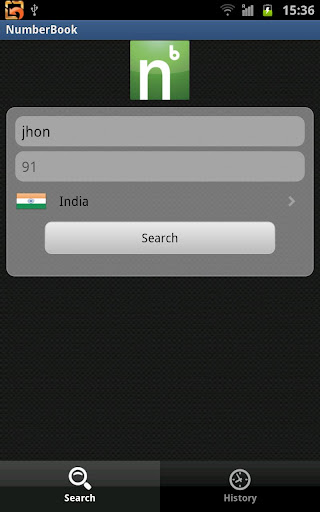 numberbook for android screenshot