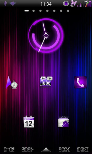 Mixer Purple - CM7 Theme