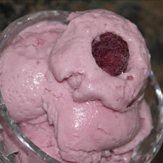 Raspberry Frozen Yogurt