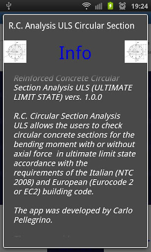 【免費生產應用App】R.C. Analysis Circular S. demo-APP點子