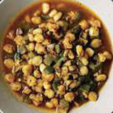 Poblano-and-Mushroom Posole