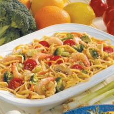 Shrimp Linguine Salad