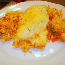 Chicken Rice & Veggie Casserole