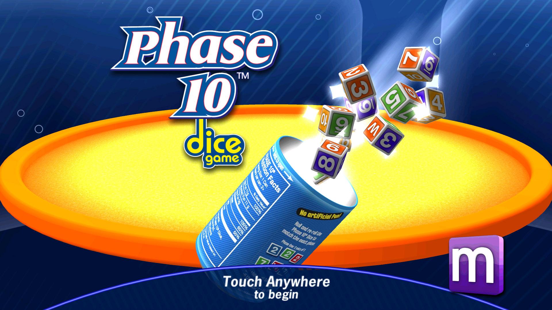 Android application Phase 10 Dice™ screenshort