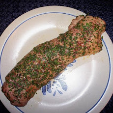 Fresh Herbed Pork Tenderloin