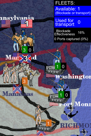 Android application American Civil War screenshort