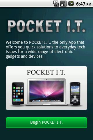 Pocket I.T. Mobile Help Desk