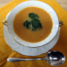 Creamy Carrot-Ginger Soup
