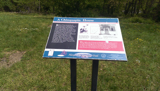 Chinquapin House Heritage Trail Marker
