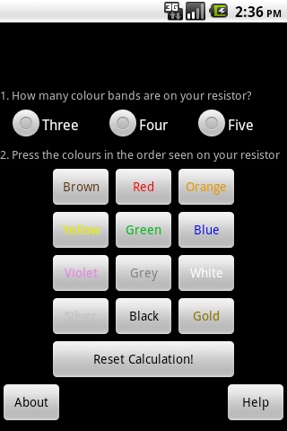 Resistor Calculator