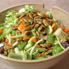 Tidbit Raw Vegetable Salad With Toasted Seeds
