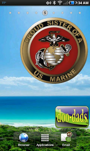 Proud Sister of Marine doo-dad