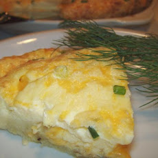 Crustless Salmon Quiche