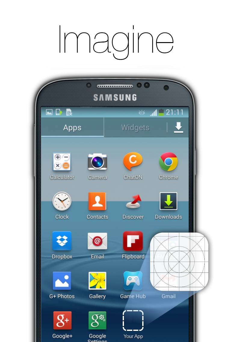 Android application APPER Make an App without coding. Easy and fast screenshort