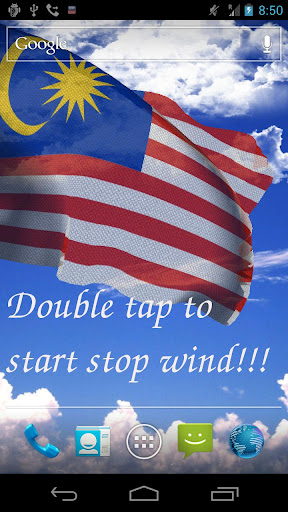 3D Malaysia Flag LWP +