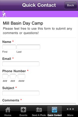 【免費商業App】Mill Basin Day Camp-APP點子