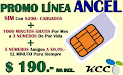 Oferta $190 Sim Ancel Con $200  3 Nº Gratis Y