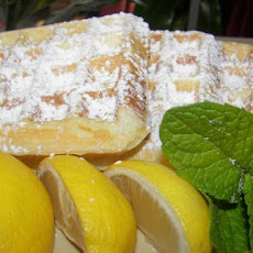 Lemon Meringue Waffles
