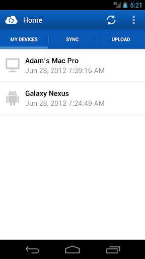 just-cloud for android screenshot