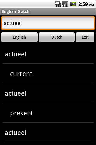 【免費旅遊App】English Dutch Dictionary-APP點子