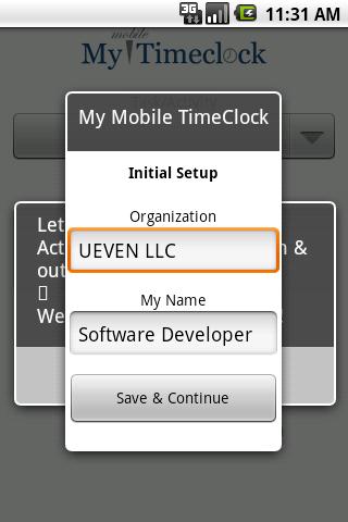 My Mobile TimeClock